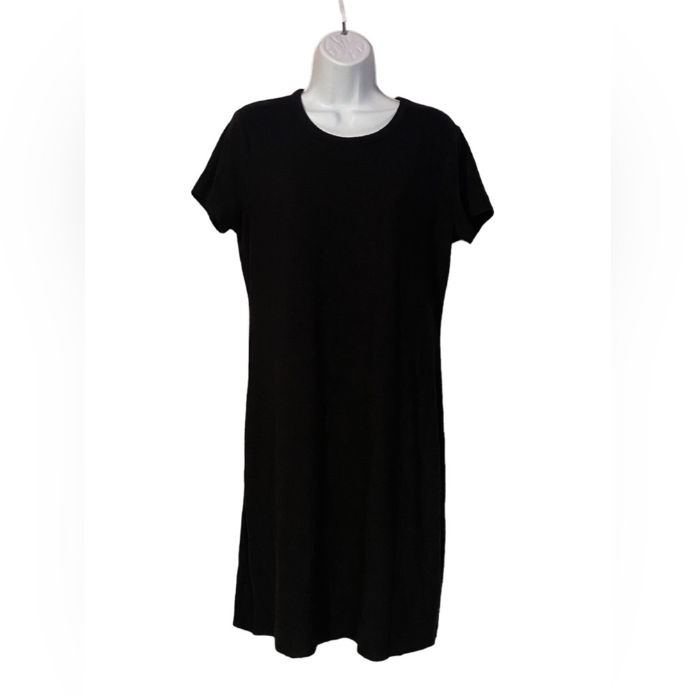 Daily Ritual Simple Everyday Casual Jersey Short Sleeve T-Shirt Dress size Large